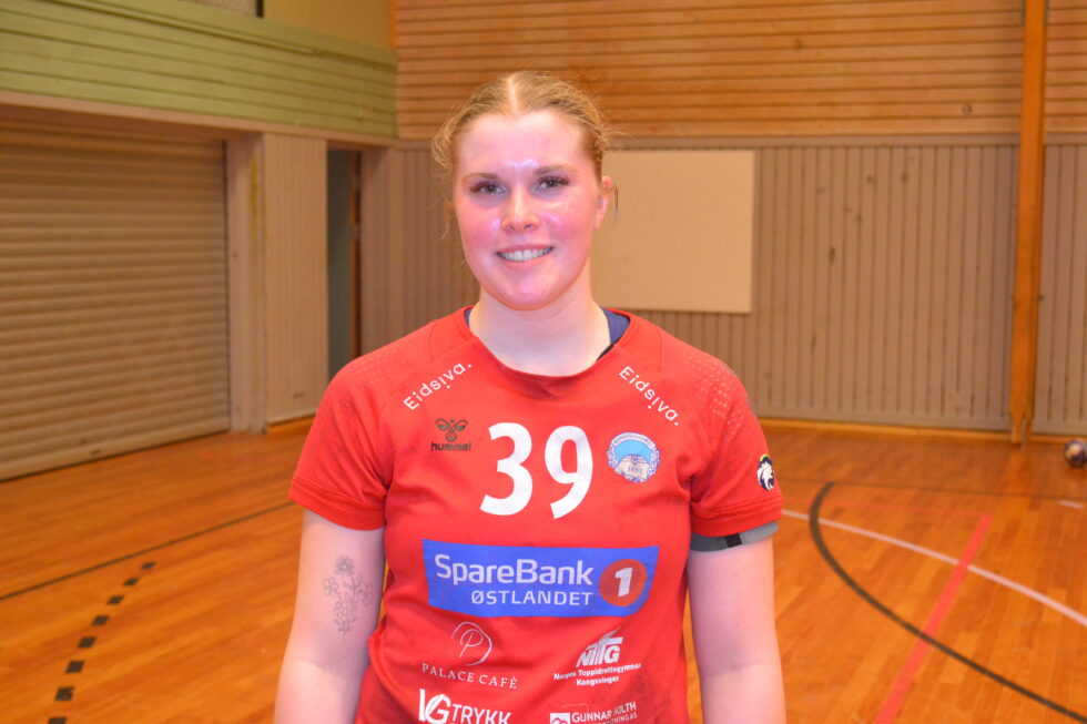 Hanna Venstad var en av to toppscorere for KIL i kampen mot OSI.