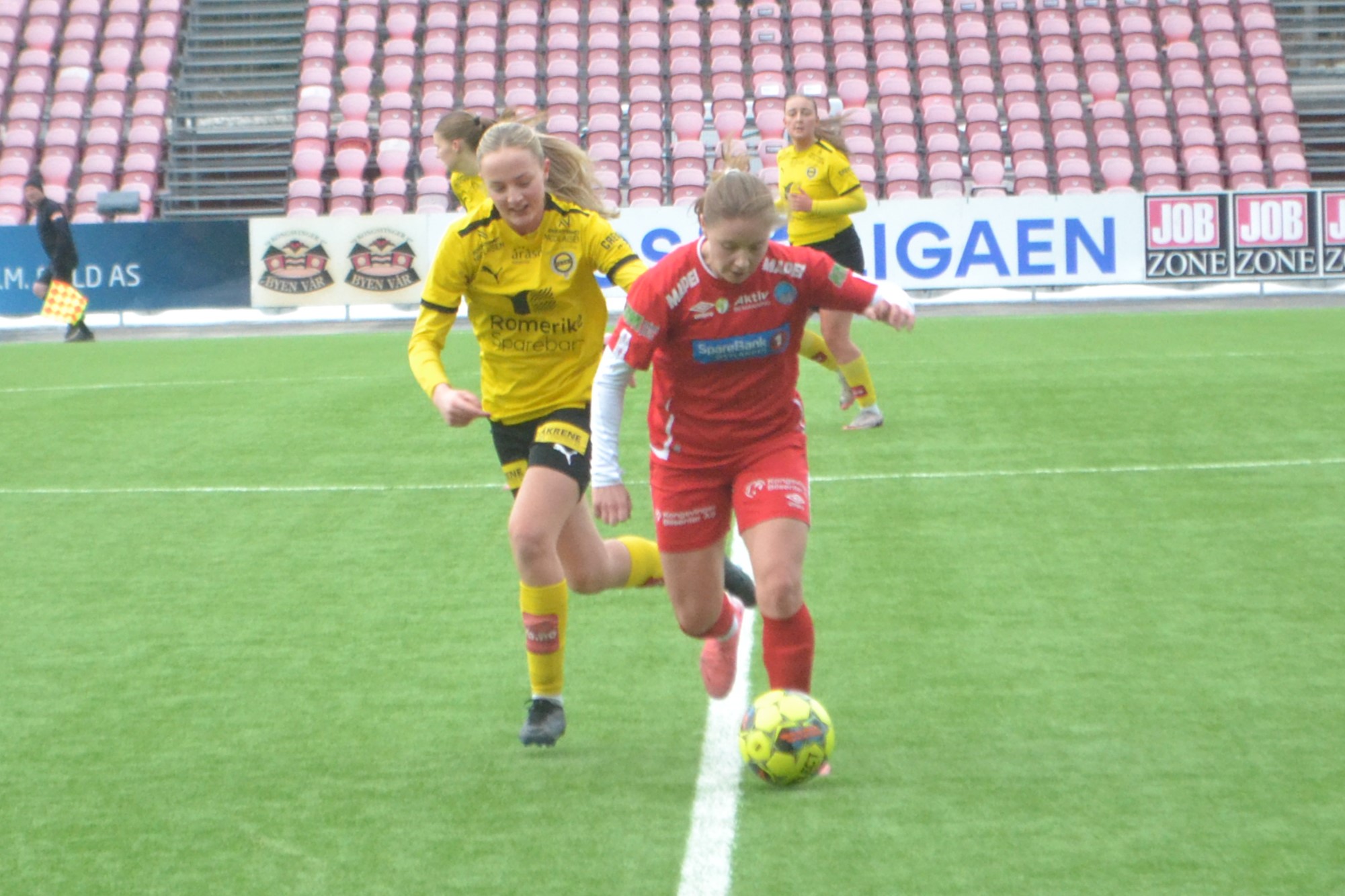 Frida Stangnes Grønhella fikk sin første nettkjenning for året i kampen mot LSK
