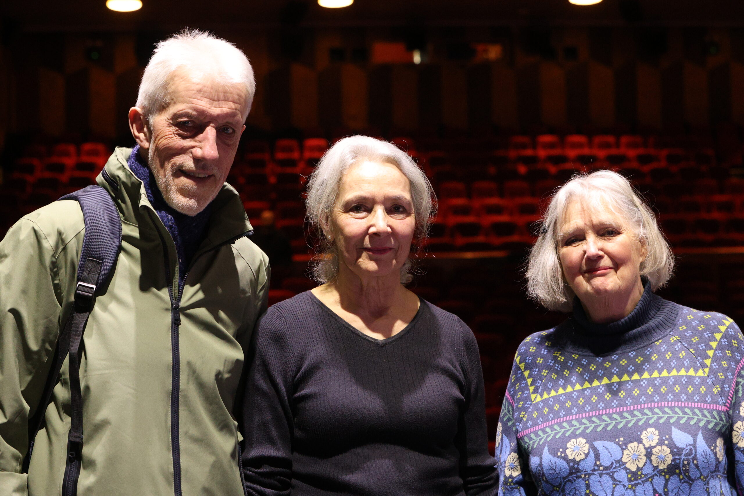 Arnt Haug, Silvia Grøndahl og Mette Andvik var godt fornøyd med den første gjennomføringen.