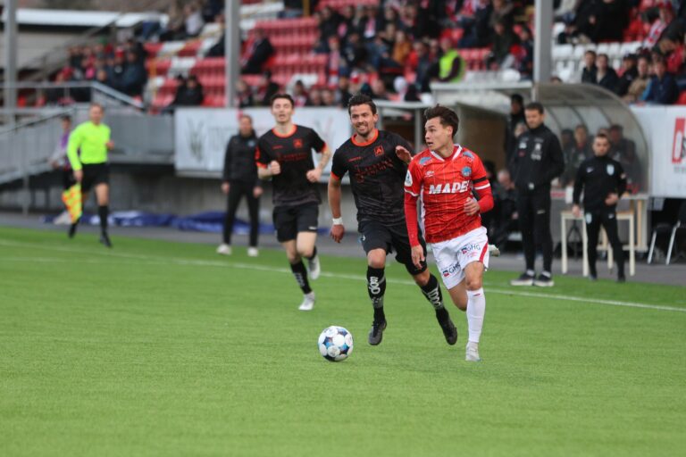 Noa Williams var i skikkelig spillehumør mot Hødd lørdag ettermiddag. Dette bildet er fra serieåpningen mot Åsane..