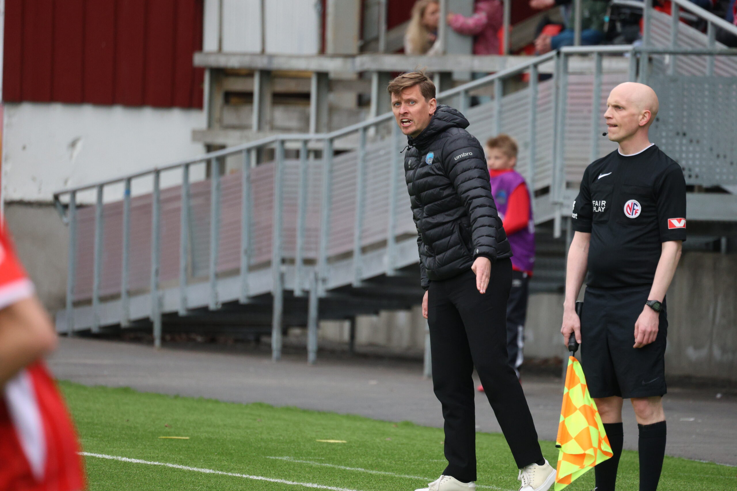 Johan Wennberg ville ikke se sitt lag legge seg bakpå selv om de ledet 2-0 med en mann mer.