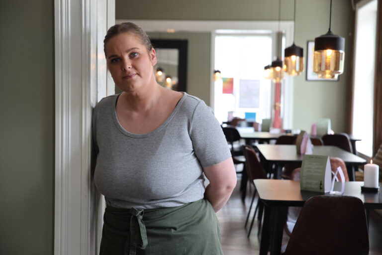 Maren Ramstad Eidlaug fikk seg en dårlig overraskelse da hun sto opp tirsdag morgen.