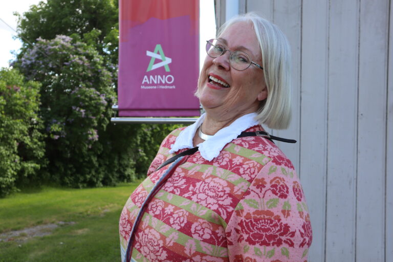 Kari Sommerseth Jacobsen tok turen til kjente trakter for å feire Kvinnemuseets jubileum.