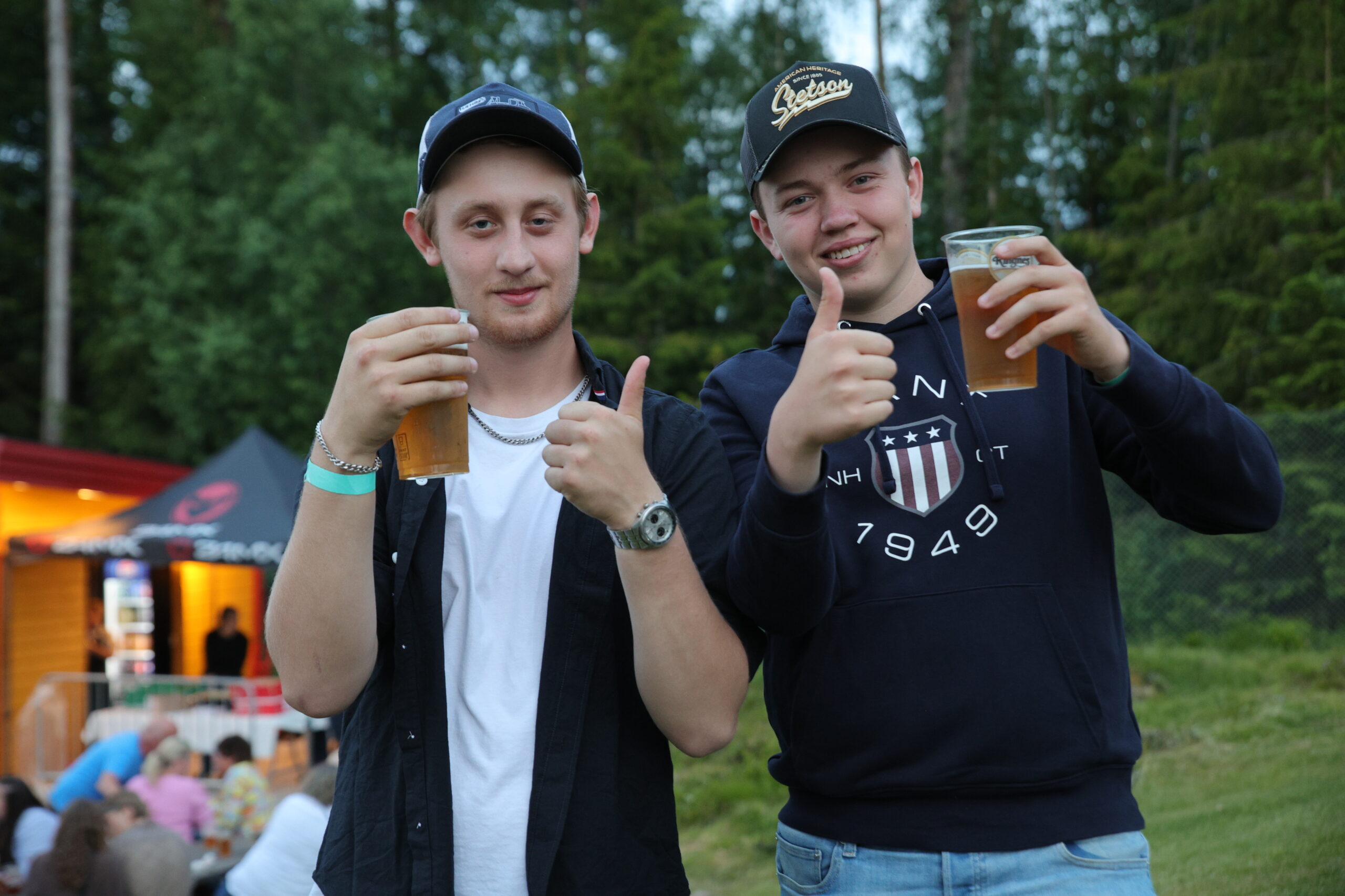 Simen Tukun og Ole Theo Bodding.