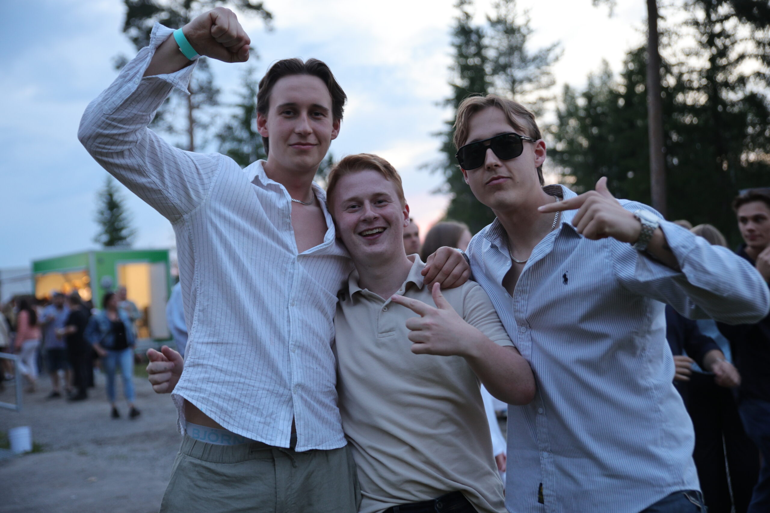 Lucas Nyg&aring;rd, Viktor Jansrud og Lauritz Nyg&aring;rd.