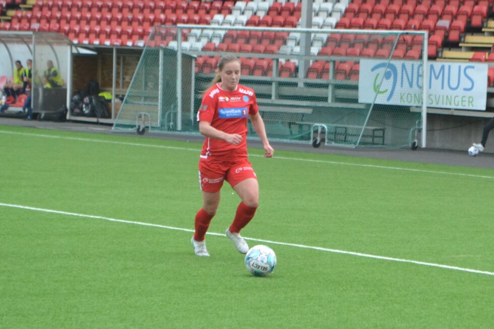 Frida Stangnes Grønhella scoret omtrent rett fra avspark på stillingen 0-2, og ga håp om poeng. Dessverre ble det med denne ene scoringen for KIL.