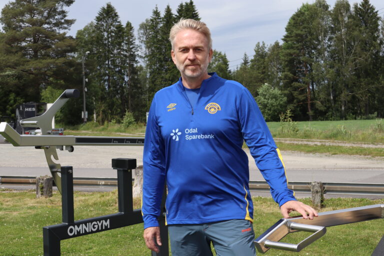 Brandvalcup-generalen Arild Bjerke håper at folk vil trekke til den nye parken.