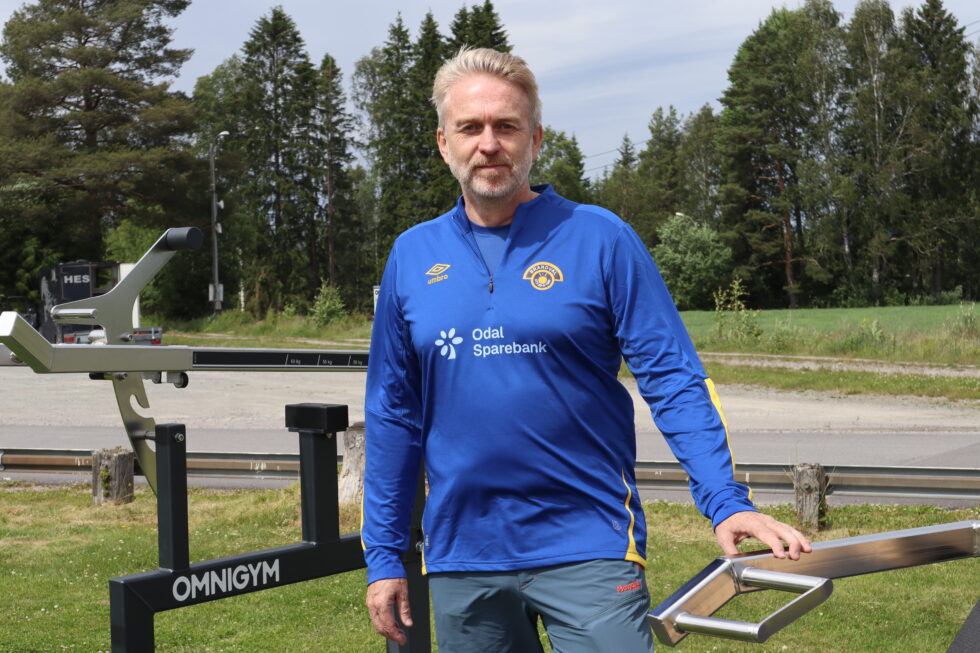 Brandvalcup-generalen Arild Bjerke håper at folk vil trekke til den nye parken.