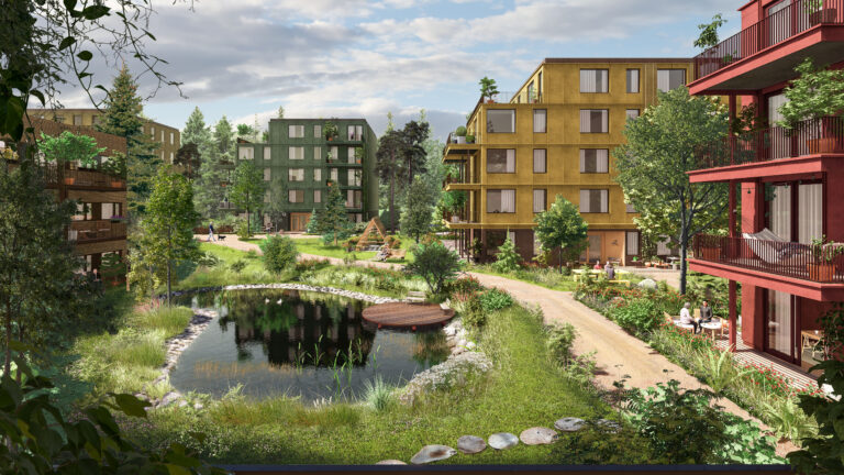 Det gamle SSB-bygget i Otervegen 23 på Rasta skal gjennomgå en omfattende forvandling, og planleggingen av sykehjem eller boliger er i gang.