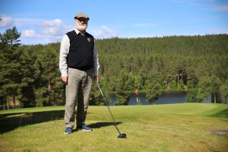 Claus Mæland er Kongsvingers golfklubb medlem nummer 1 og er også klubbens eneste æresmedlem.