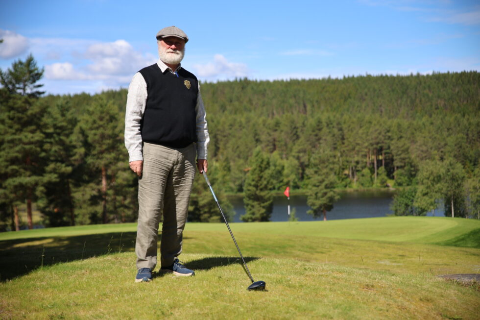 Claus Mæland er Kongsvingers golfklubb medlem nummer 1 og er også klubbens eneste æresmedlem.