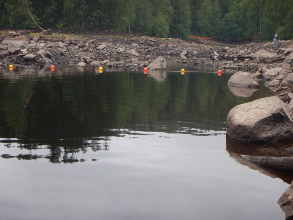 Det har blitt registrert aktivitet ved Varalden dam. Hafslund ber folk holde seg unna.