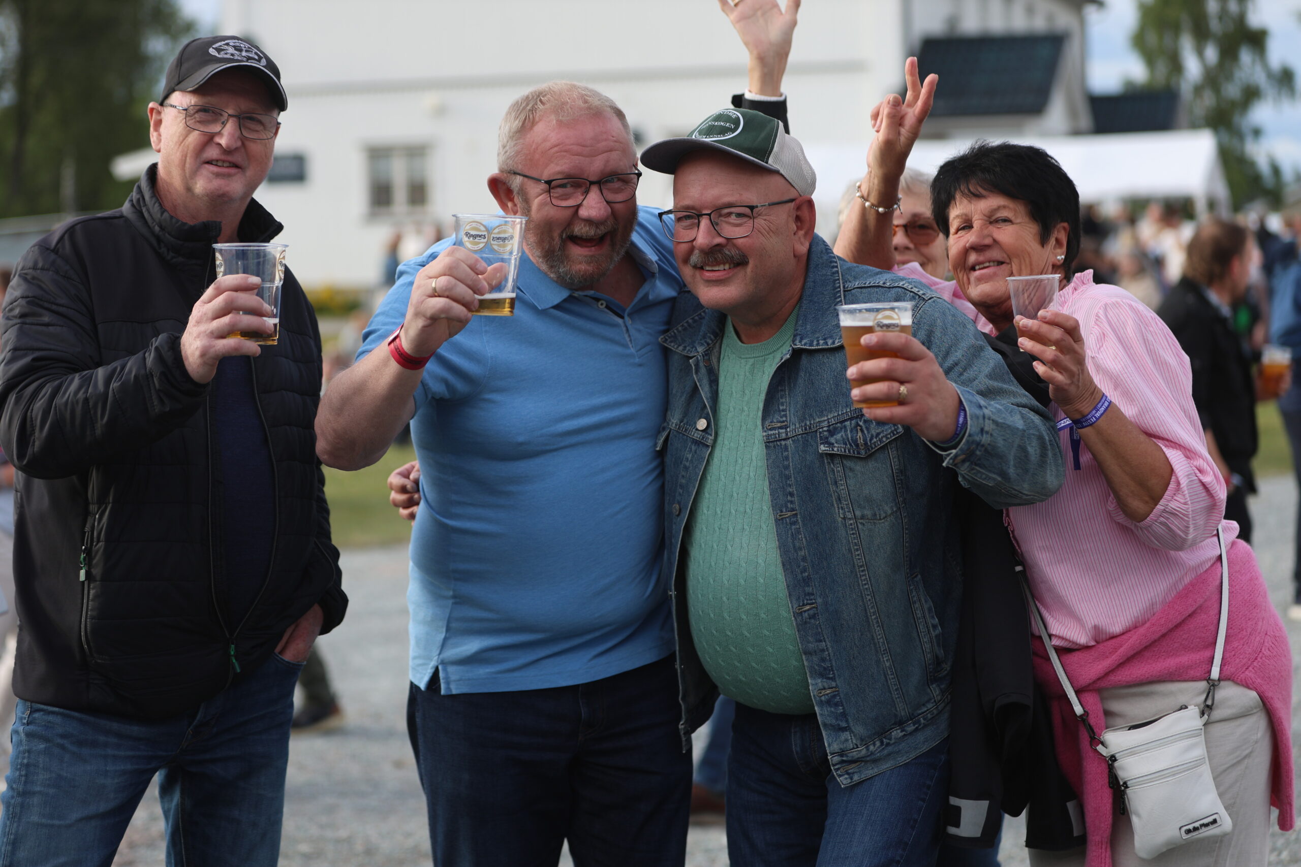 Geir Hamre, Tom Arne Trosholmen, Remi Olsen og Anne S&aelig;ther.