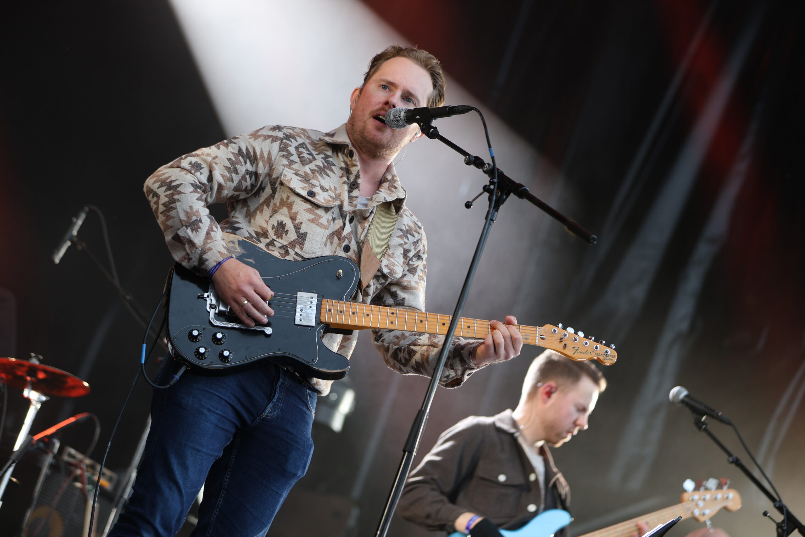 Ståle Andersson stortrivdes på scenen foran sitt hjemmepublikum.