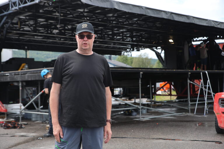 Lars Bråten og resten av gjengen er i gang med nedrigging. Men allerede nå har han satt fokus mot neste års festival.