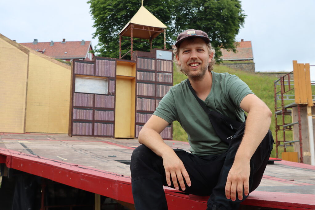 Martin Høgberget gleder seg til å prøve ut å ha ferie. — Foto: Marie Thue Humborstad