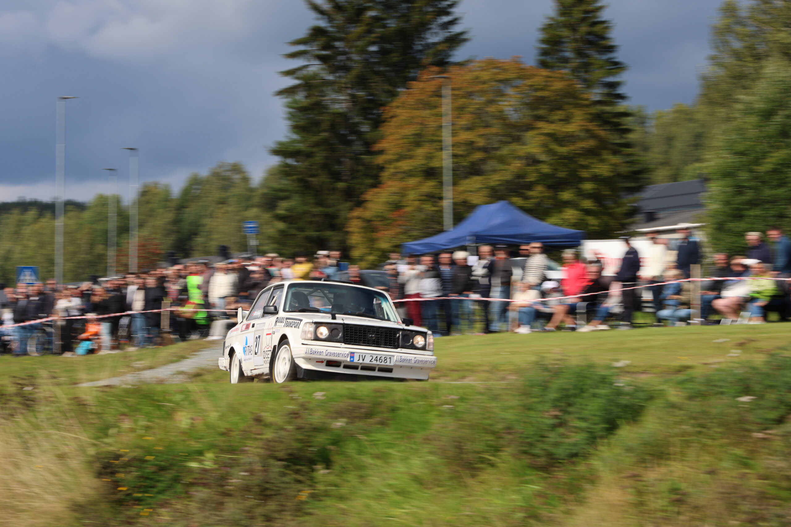 Christian Sagli og Ole Martin Sagli er klar for Rally Grimstad.