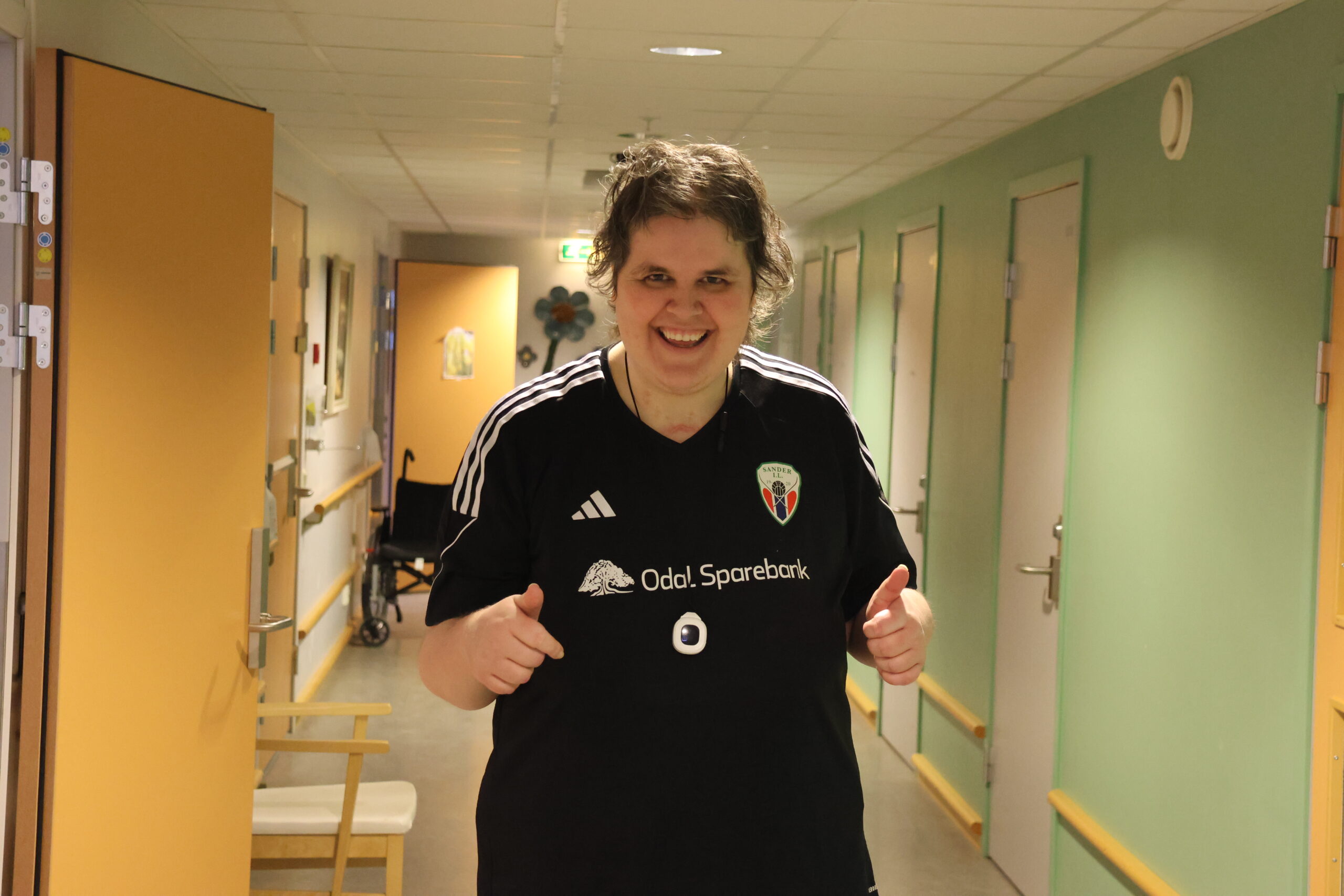 Henriette Grundt beskriver tiden p&aring; helsetunet som helt konge.Tiden gikk med til trening og korridorene ble brukt flittig til &aring; trene opp gangen igjen..