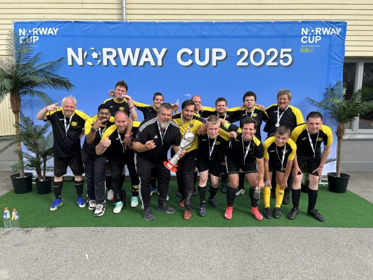 Brane Tigers vant sølv i Norway Cup etter å ha spilt seg helt til finale.