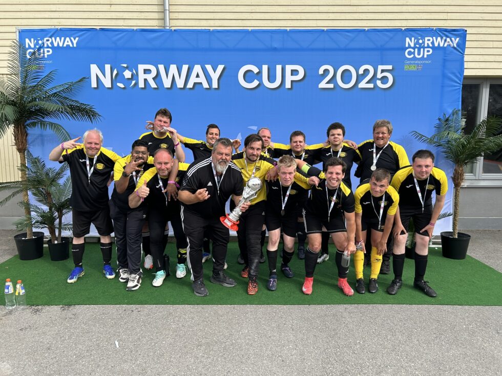 Brane Tigers vant sølv i Norway Cup etter å ha spilt seg helt til finale.