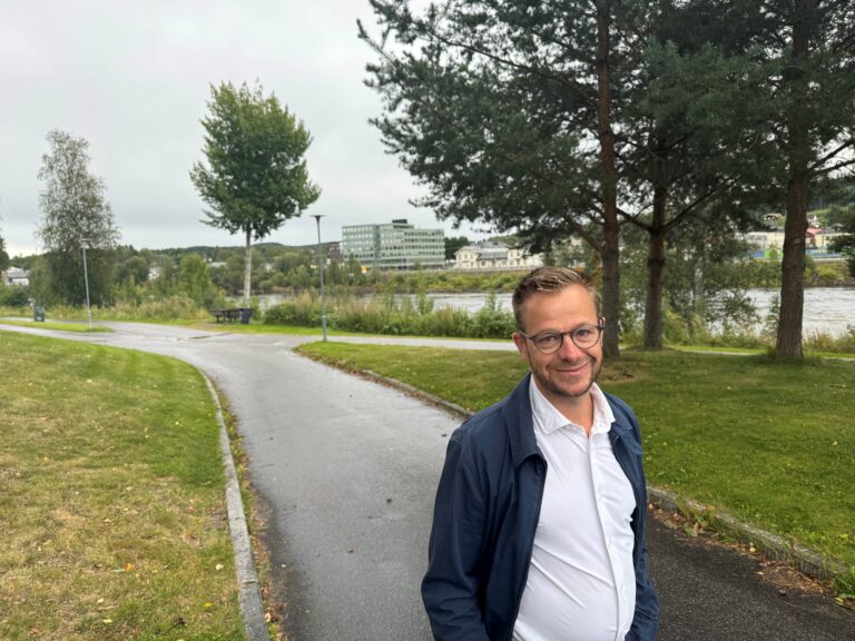 - SSB-bygget er blitt fint. Jeg skulle ønske det ble bygget mer i høyden, mener Lars Joakim Hanssen.