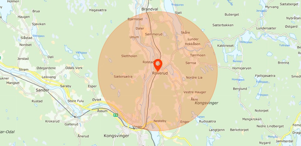 En person på Roverud ble 100.000 kroner rikere fredag kveld.