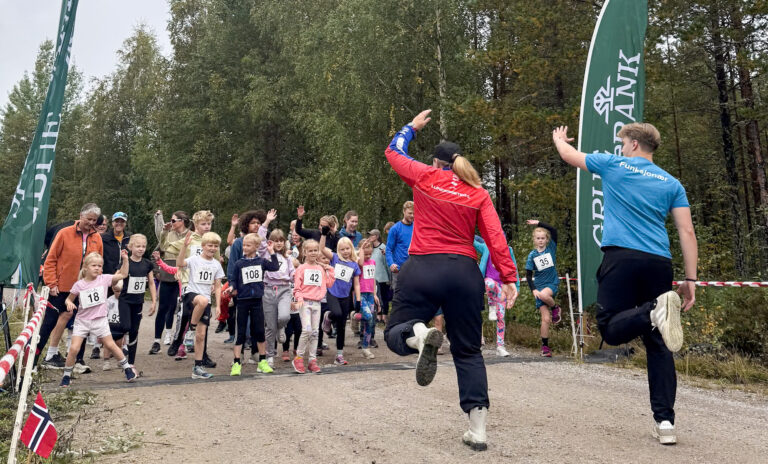 Rekordmange stilte til start i Finnskogløpet som ble arrangert på Lundersæter lørdag.