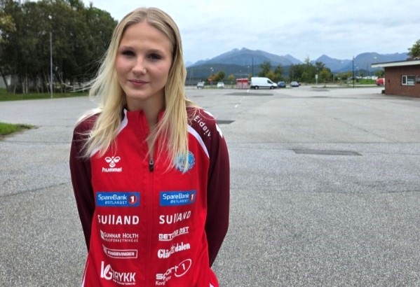 Thea Bekkelund Bjerregård gjorde en god kamp som sisteskanse for KIL Håndball i helgens andre kamp.