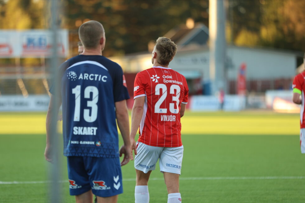 Martin Vinjor fikk sin 200. kamp for KIL i cup-kampen mot KFUM Oslo. Det ble derimot lite å juble for.