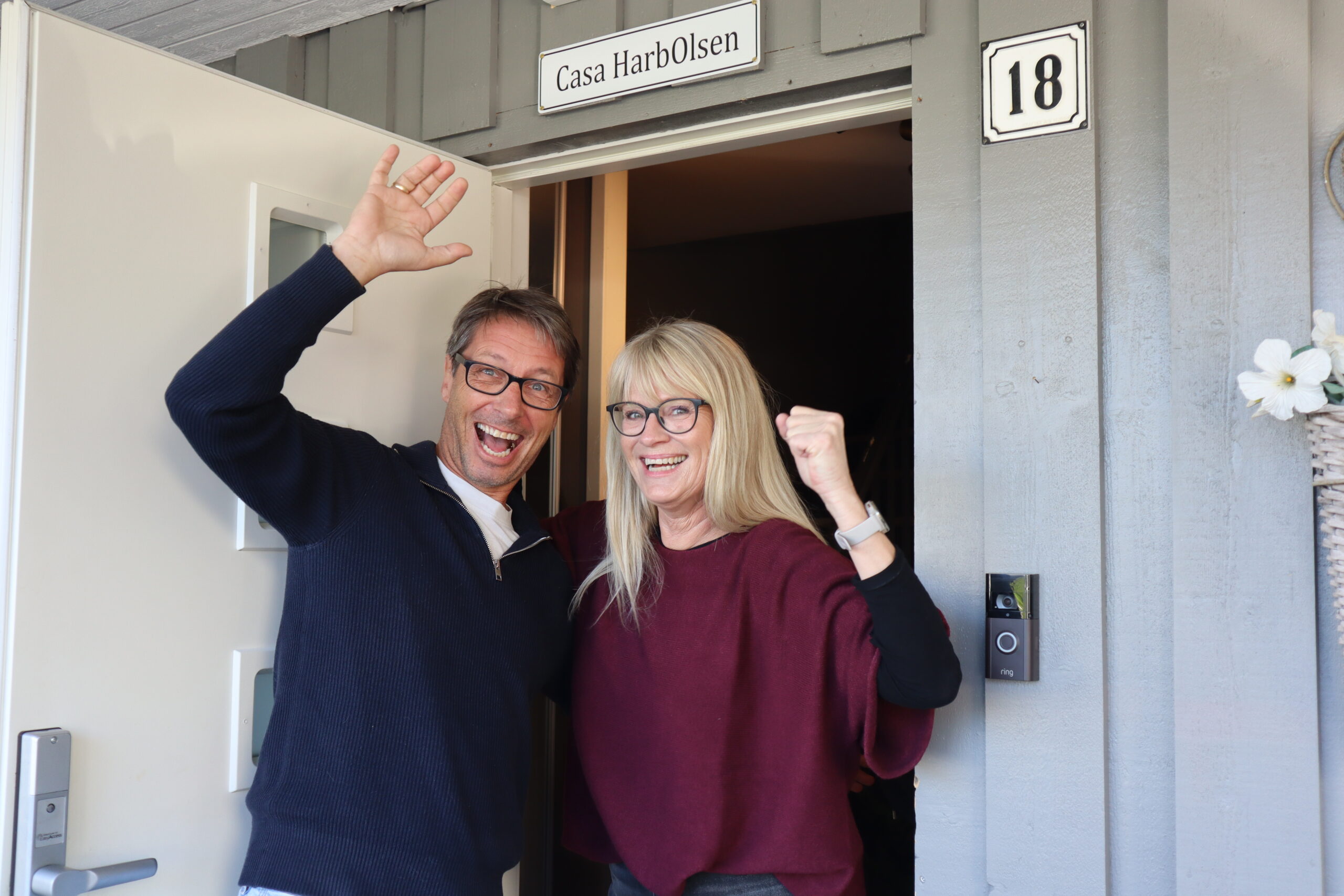 Casa HarbOlsen blir ikke lenger bare et hjem, men også basen hvor den nyetablerte bedriften skal drives fra.