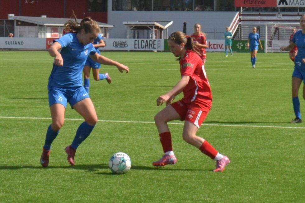 Det ble en tung dag på jobben for KIL Fotball Kvinner og Marielle Pettersen da de møtte et sterkt Stabæk 2 søndag.