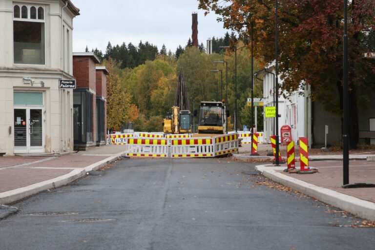 I slutten av oktober vil Brugata igjen være åpen for trafikk.