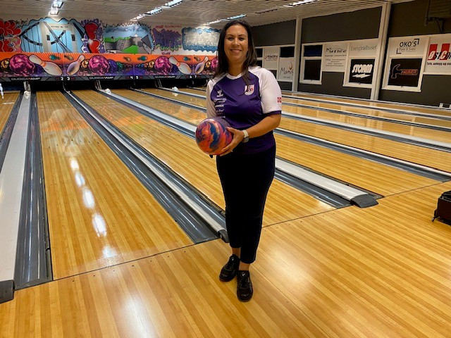 Dette er første gang siden sesongen 2022/2023 at det er en landslagstropp på kvinnesiden i bowling, og Grace Kristiansen er glad for at hun er med.