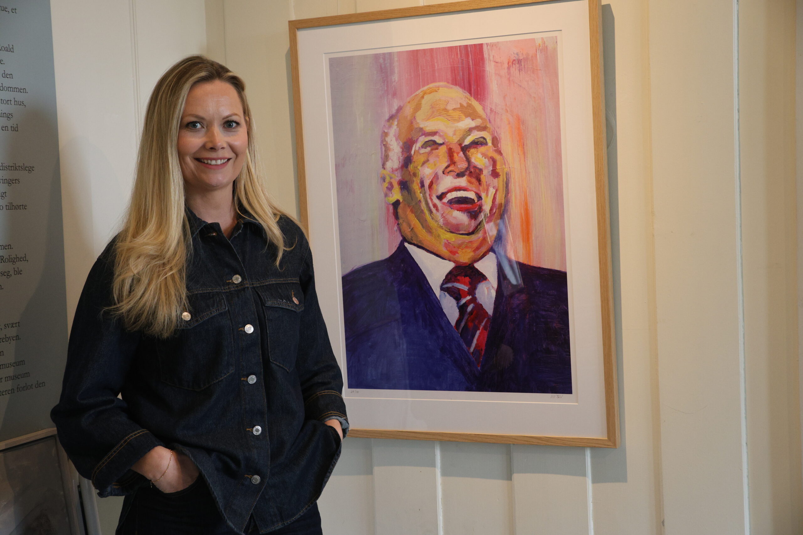 Lill Susan Fjeld er aller mest kjent som kunstner for sitt bilde av Kong Harald.