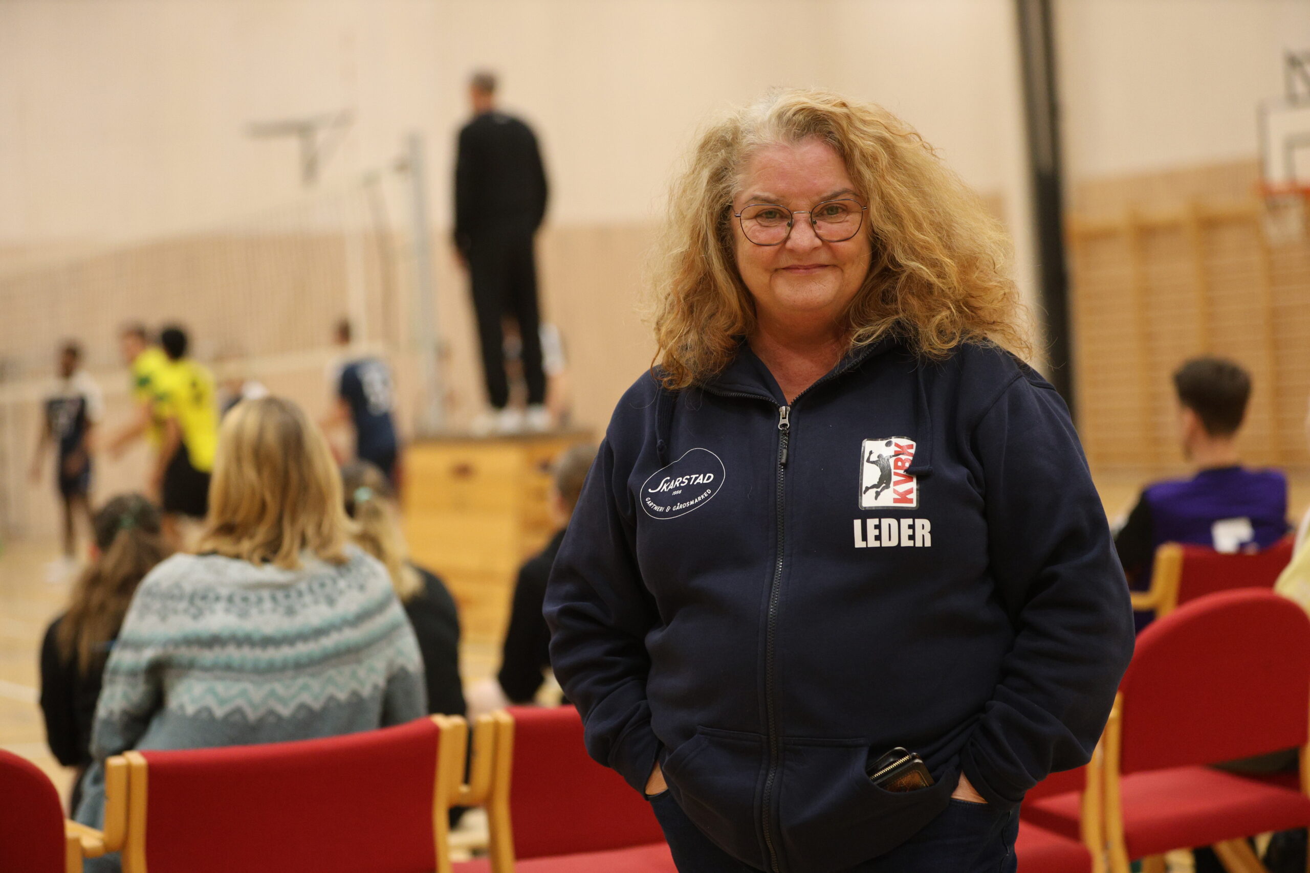 Leder i Kongsvinger volleyballklubb Kate Sønstebø opplever en stor vekst i klubben.