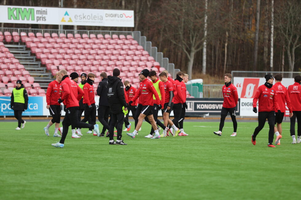 Sondre Norheim, Noa Williams, Jesper Grundt og Andreas Dybevik er alle i startoppstillingen til lørdagens kamp.