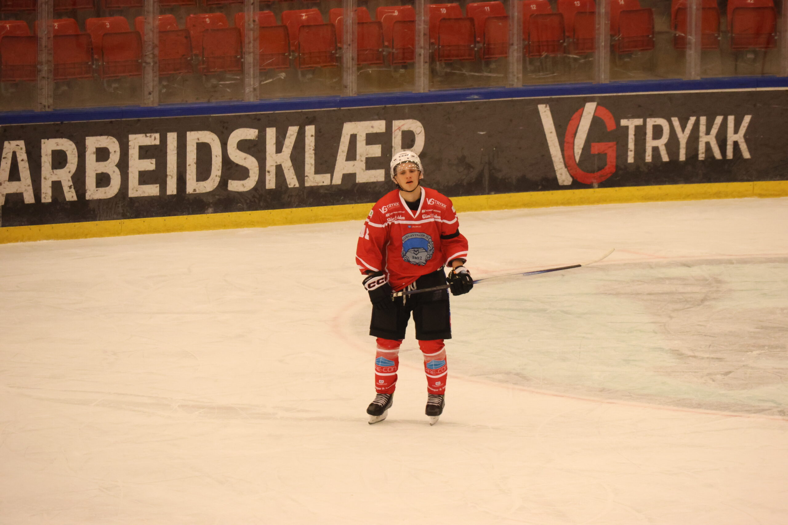 Wictor Åhström scoret to av Kongsvingers mål i lørdagens match mot MS.