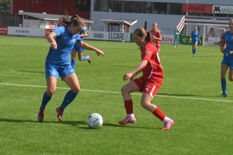 Sesongen er over for i år for Marielle Pettersen og resten av KIL Fotball Kvinner. Det endte med nedrykk.