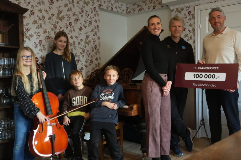 Pianoforte har fått 100.000 kroner for deres arbeid særlig rettet mot barn og unge.