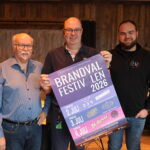 Stig Fonås, Lars Bråten og Emil Bråten har programmet klart for Brandvalfestivalen 2026.