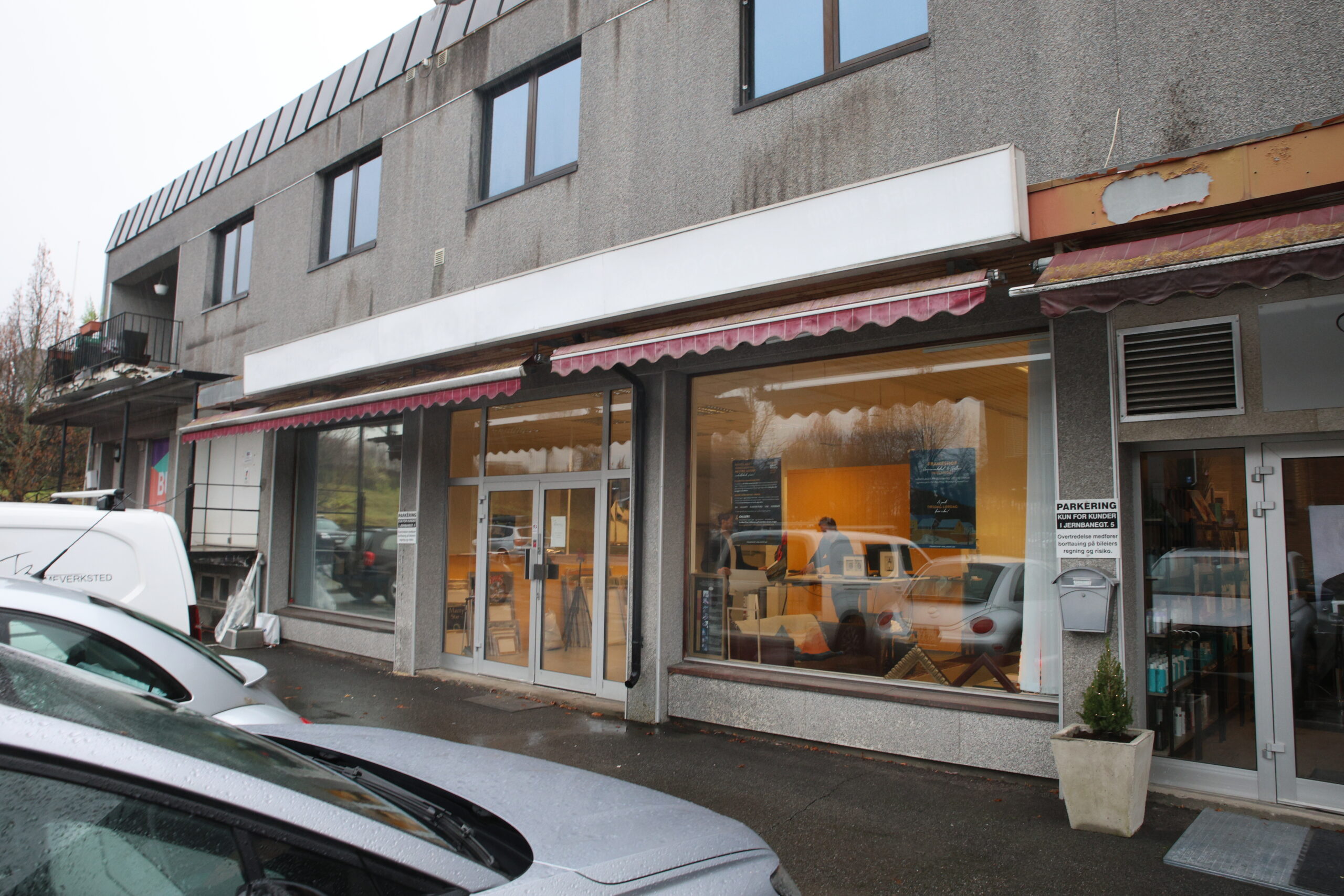 Her i Jernbanegata ved siden av BUA åpner Frameshop Innlandet.