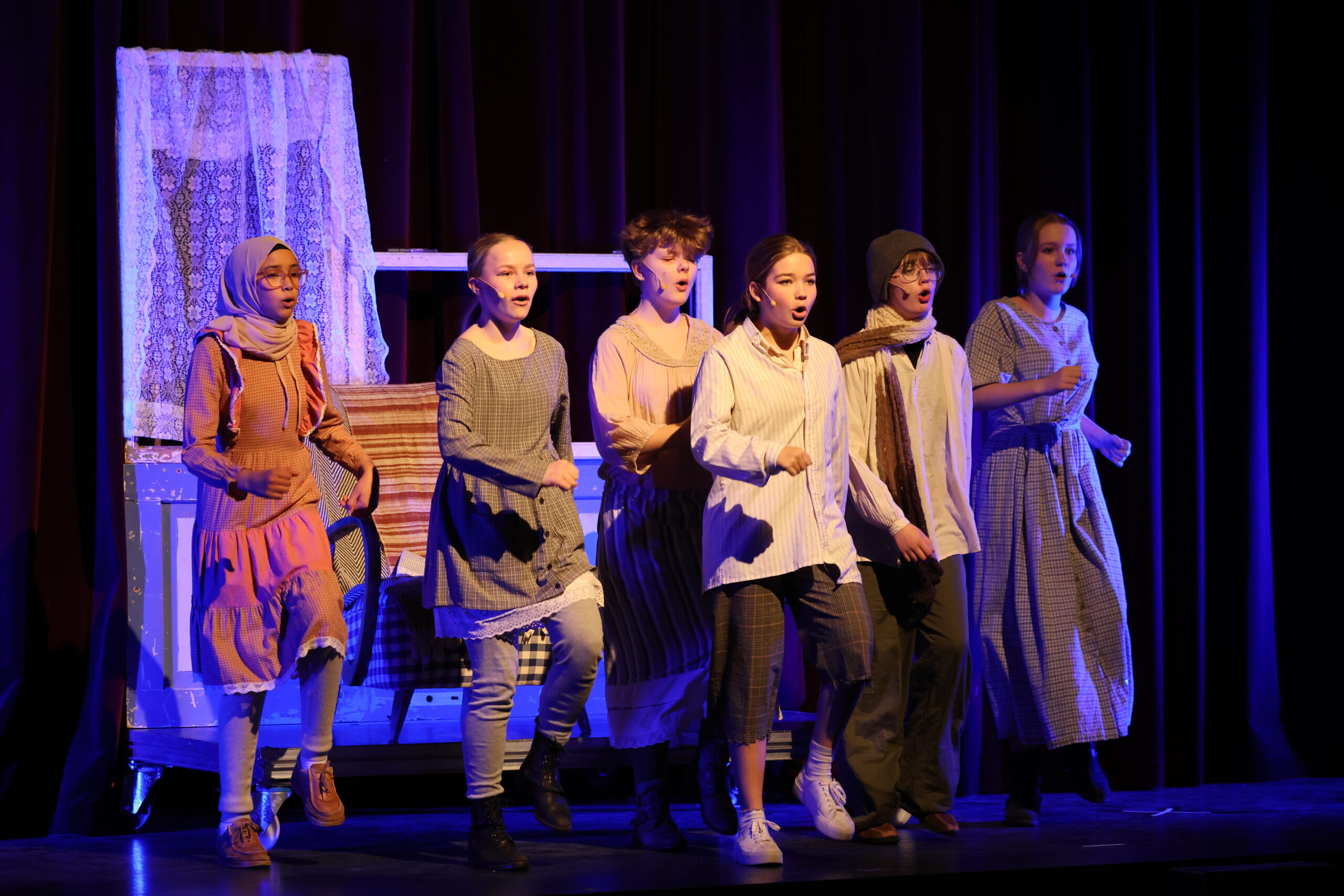 Oliver Twist fremført av Kulturskolen Scene U.