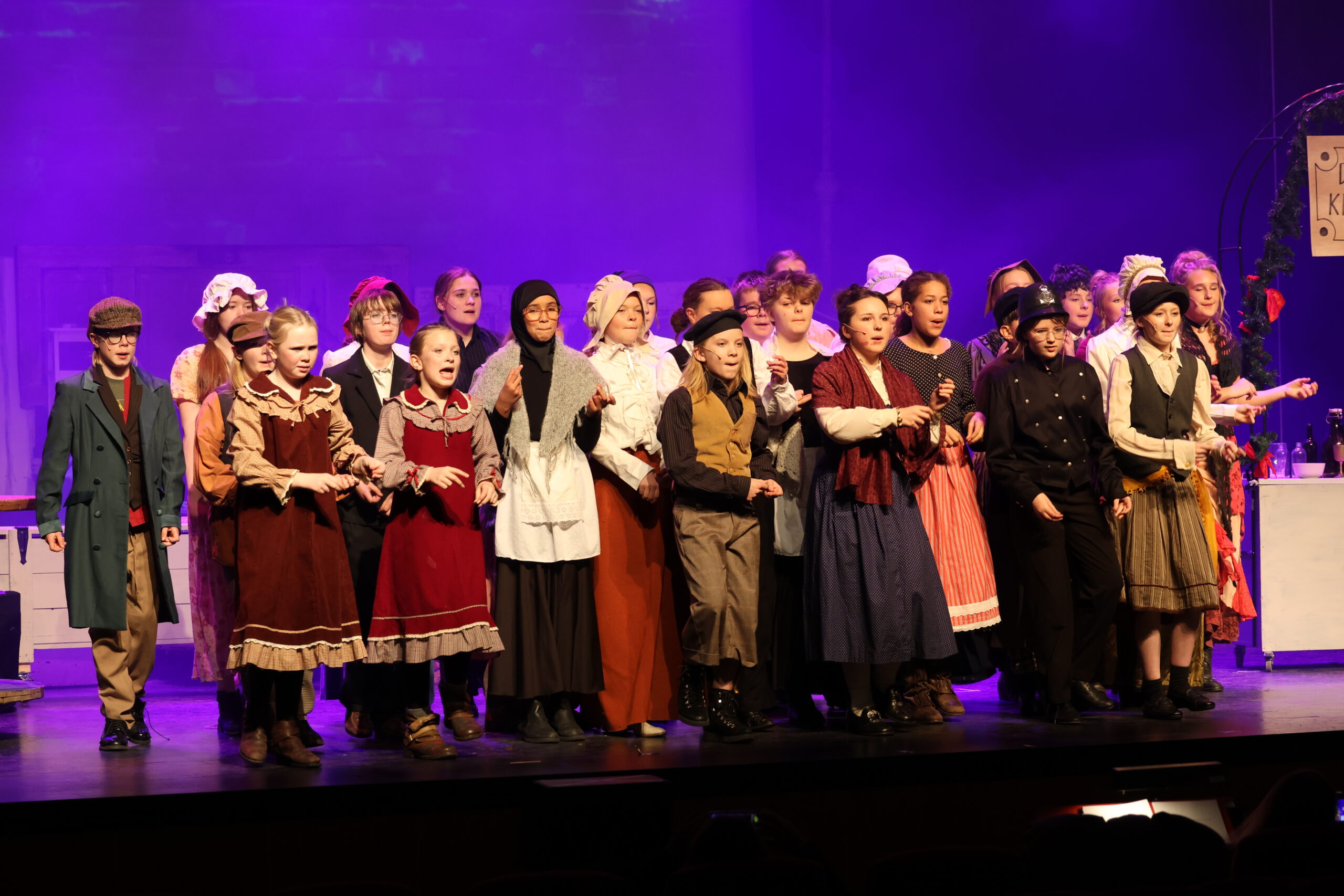 Kulturskolen Scene U fremfører Oliver Twist