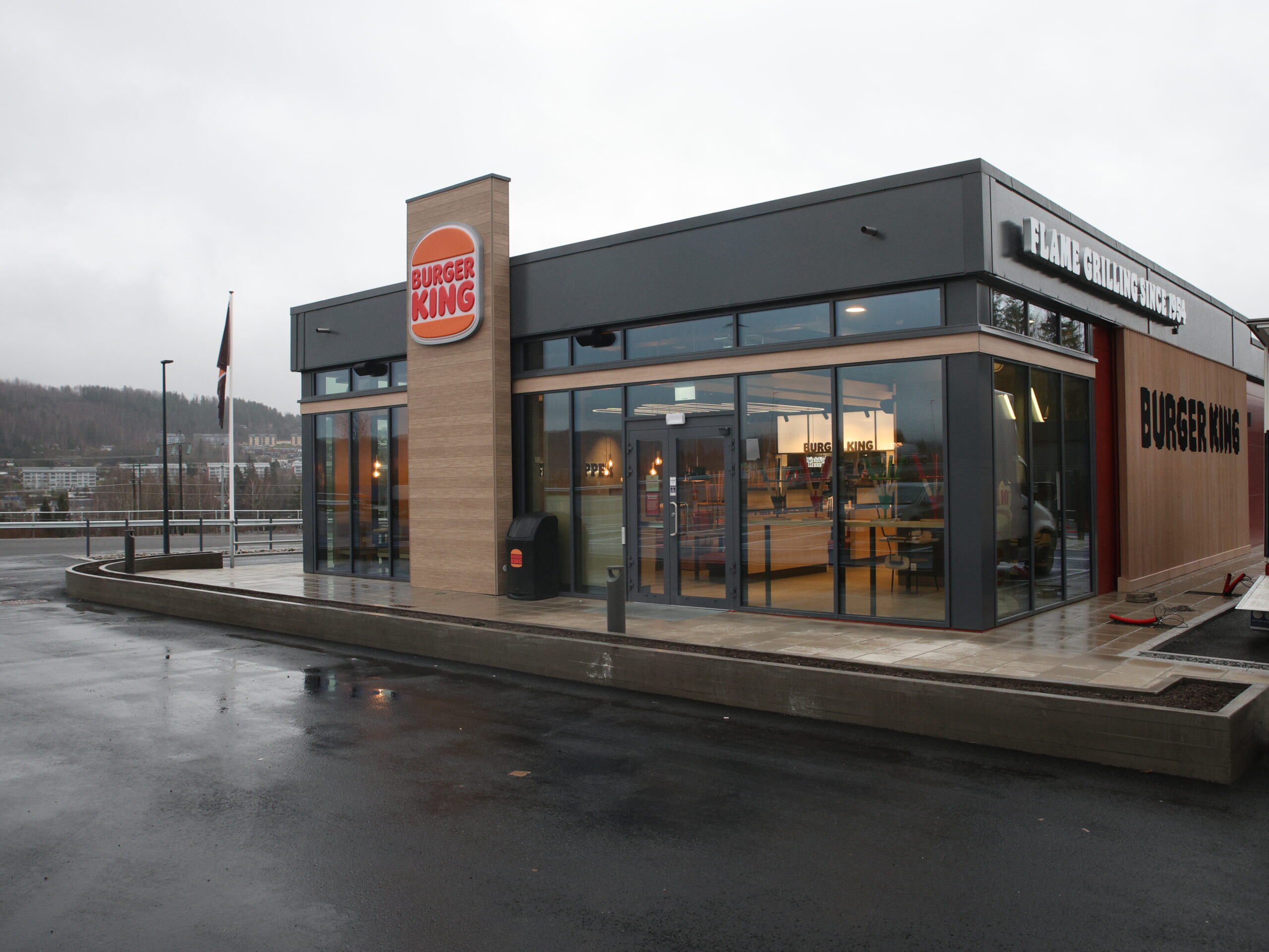 Burger King er Byportens første aktør.