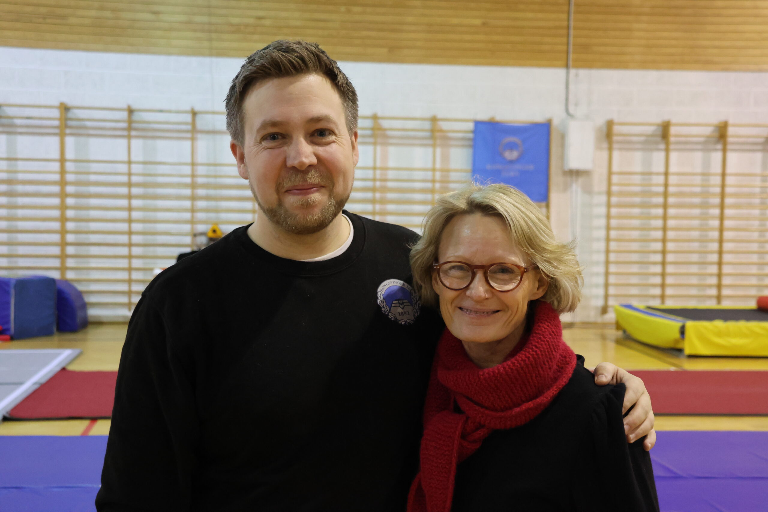 KIL Turns hovedtrener Kim Fredriksen og styreleder Gry Høgberg var stolte over turnerne sine og glade for det gode oppmøtet av publikum da KIL Turn arrangerte juleshow i Holthallen søndag.