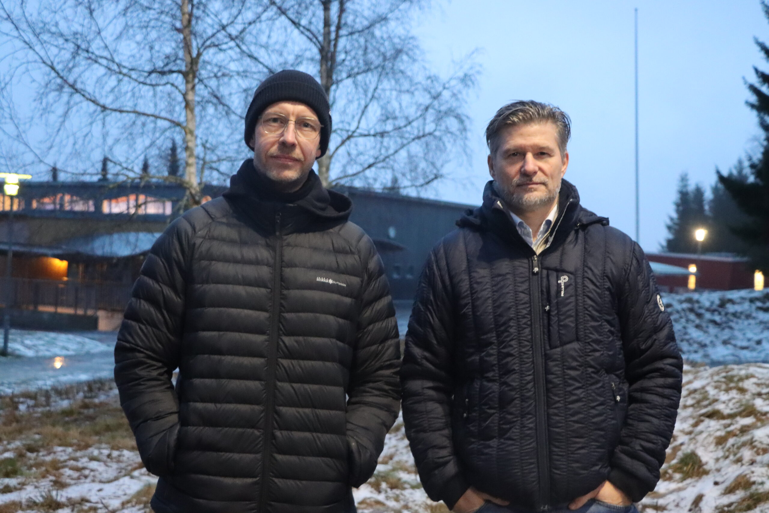 Vetle Hauvik (f.v.) og Kjetil Belbo har jobbet i flere år for å få multibane projektet i gang.