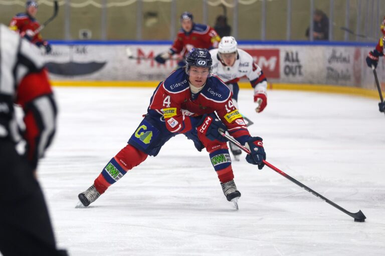 Liam Sætre har fått sitt store gjennombrudd i eliteserien denne sesongen og står med ti scoringer for Lillehammer.