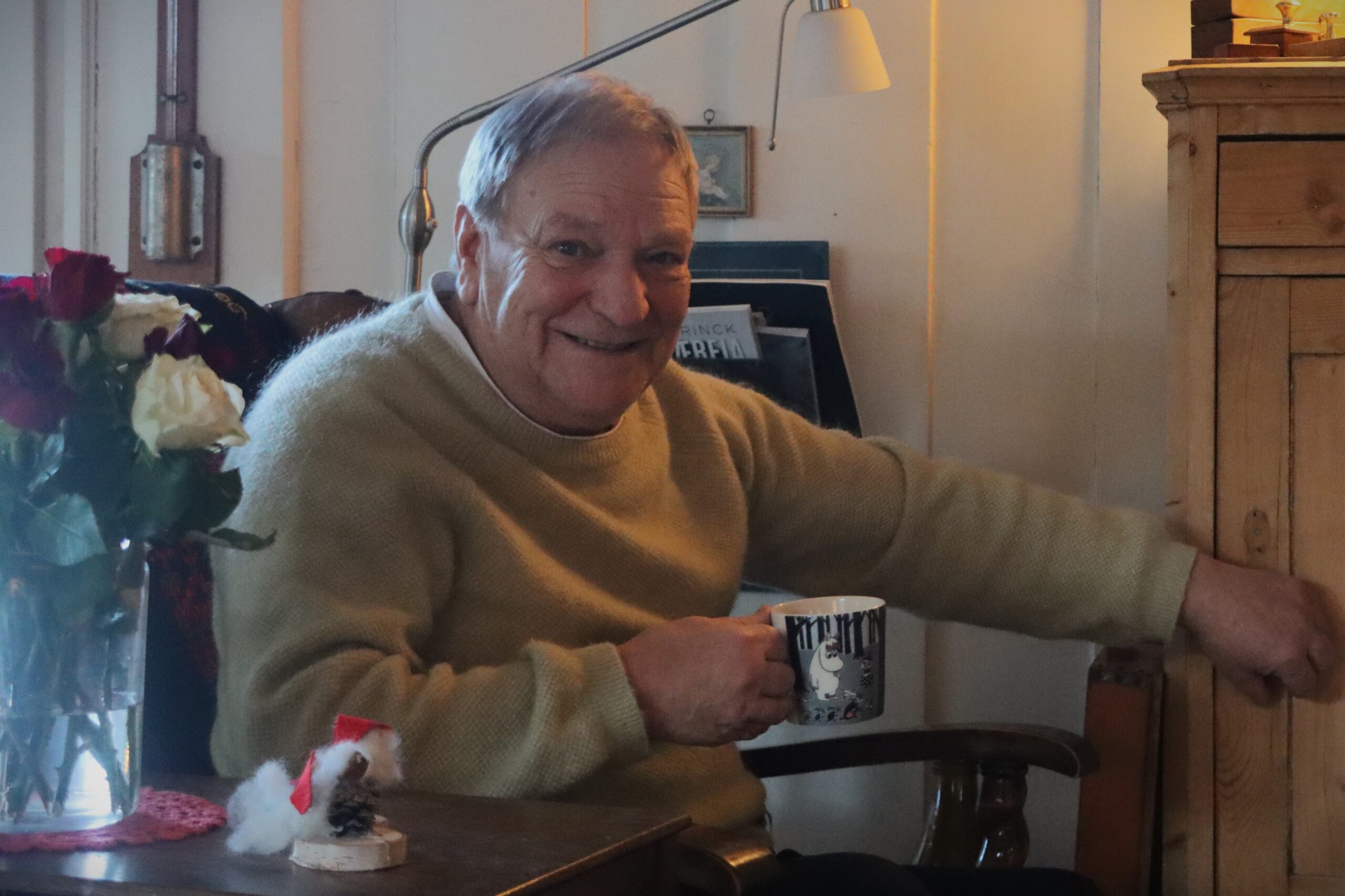 Johny Gullaker Johnson har alltid et smil på lur.