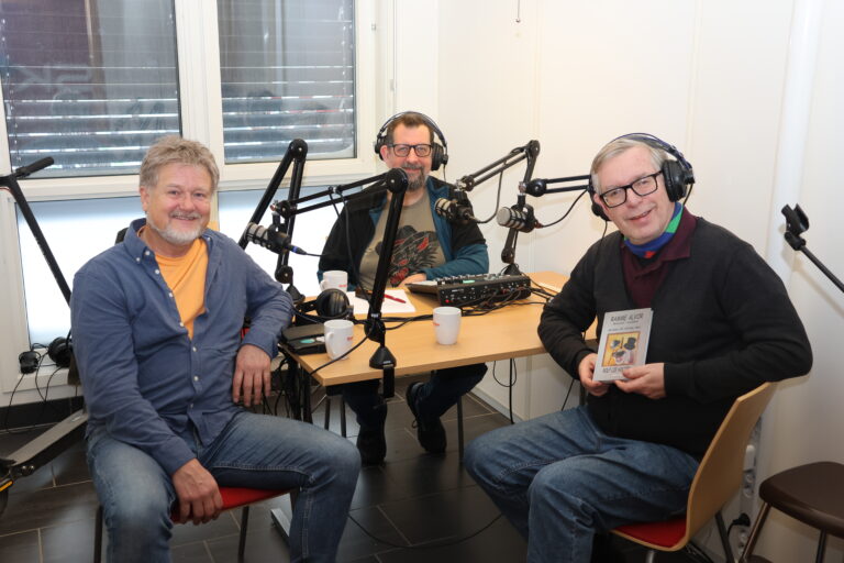 Uno Arnesen er gjest hos herrene Roos & Ovlien i årets første Kulturstreif-podcast.