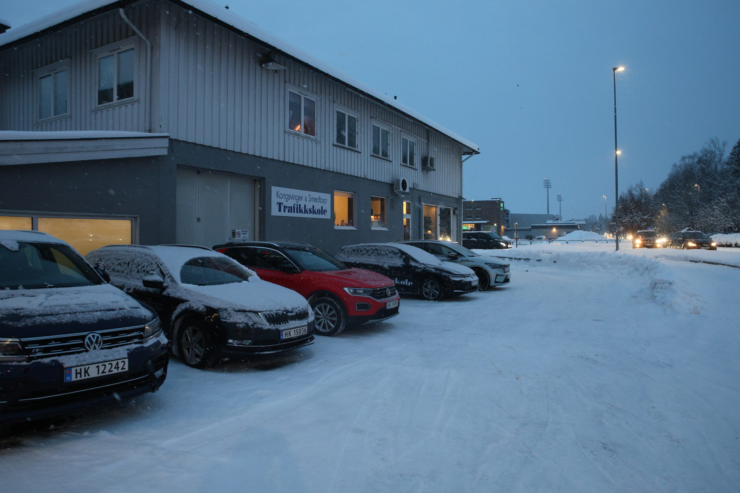 Kongsvinger & Smedtorp trafikkskole har fått ny adresse i Otto Wengs vei.